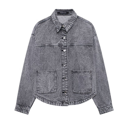 DIYANA - LOOSE CANVAS COMFORT JACKET