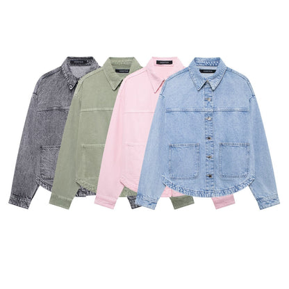 DIYANA - LOOSE CANVAS COMFORT JACKET