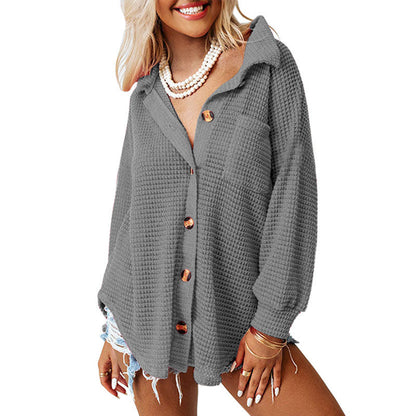 SHELLY - SOFTLY TAILORED LONG SLEEVE TOP