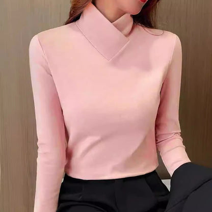 Avery™ - Chic Turtleneck T-shirt