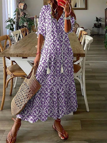 Flora - Boho Inspired Maxi Dress