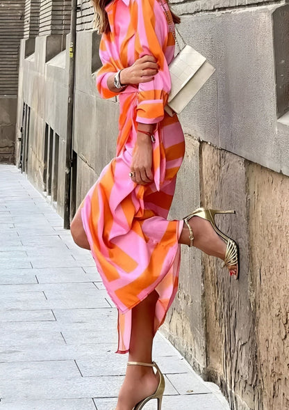 Amalia™ – Timeless Printed Wrap Dress
