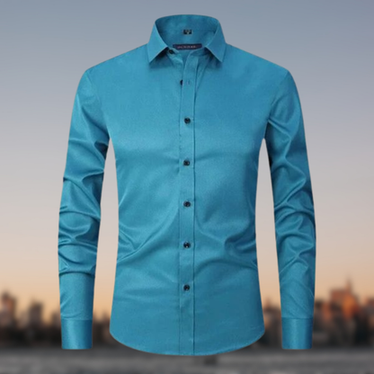 BRANDON - NO-WRINKLE LONGSLEEVE POLO
