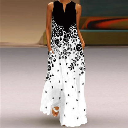 Aurelia™ A-Line Dress with Floral Butterfly Design