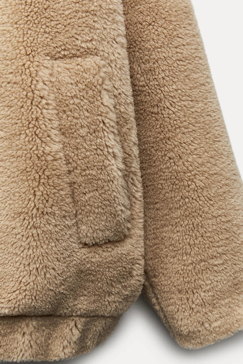 Jenny | Chic Teddy Bear Faux Fur Coat