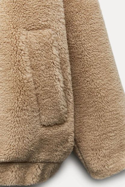 Jenny | Chic Teddy Bear Faux Fur Coat