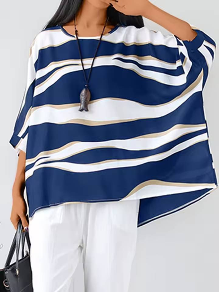 Aria™ - Stylish O Neck Blouse