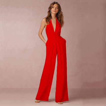 GAMORA - CHIC HALTER JUMPSUIT