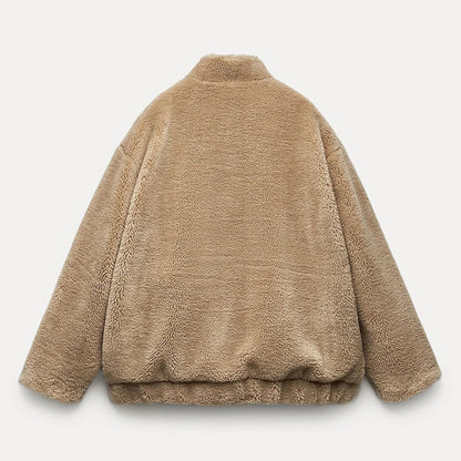 Jenny | Chic Teddy Bear Faux Fur Coat