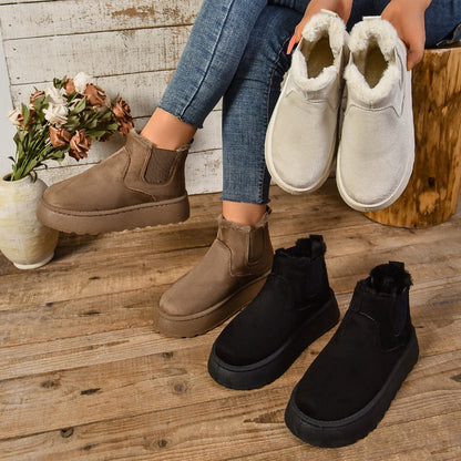 KATRIEL - CABIN COZY FAUX FUR BOOTS