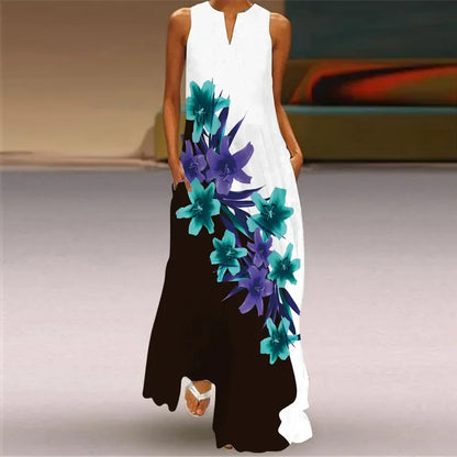 Aurelia™ A-Line Dress with Floral Butterfly Design