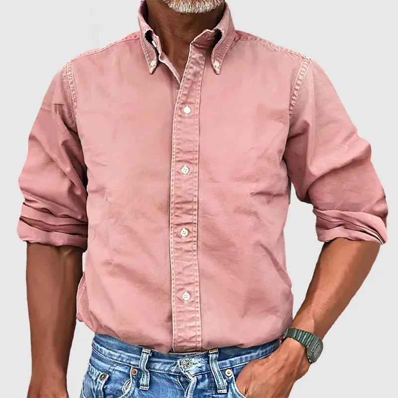GARETH - COZY COTTON SHIRT