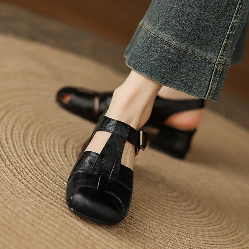 ZAYLA – BOLD BLOCK HEEL WALKERS