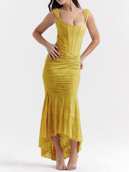ROWAN - SKY BLOOM FLOWY MAXI DRESS