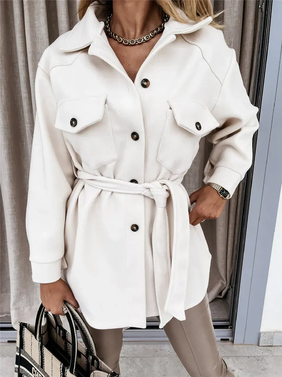 VESKA - REFINED RELAXED-FIT JACKET