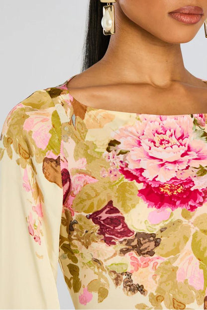 KORINA - ELEGANT ESCAPE FLORAL DRESS
