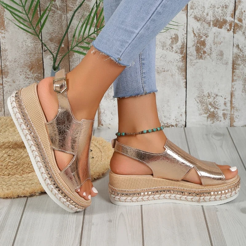 NANCI - CASUAL WEDGE FOOTWEAR