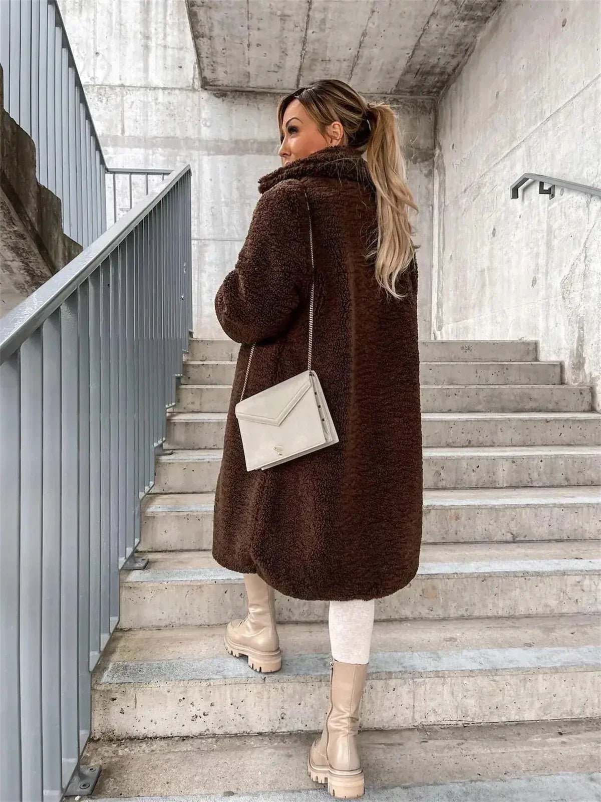 CARALINE - FLEECE FROST COAT