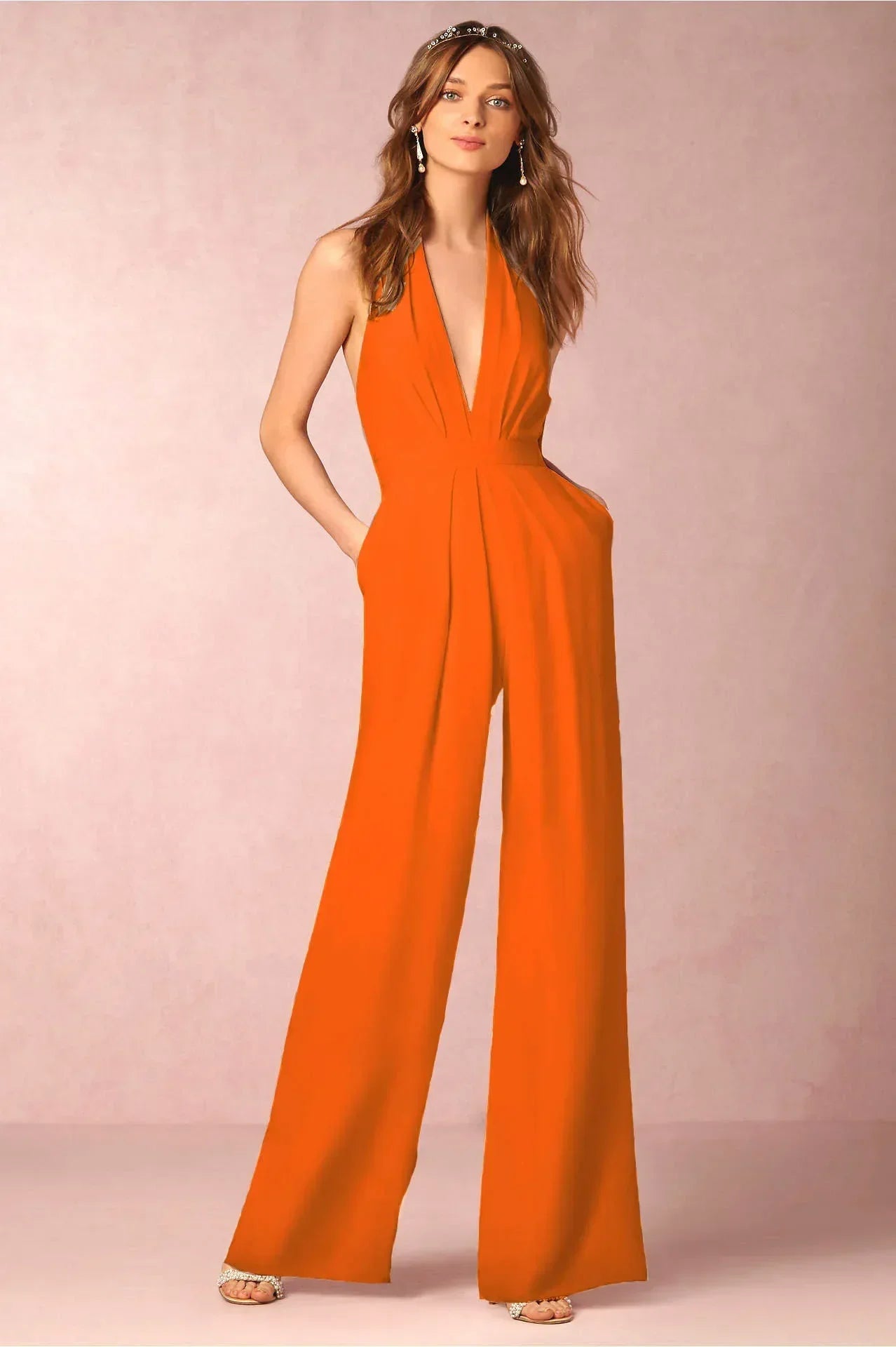 GAMORA - CHIC HALTER JUMPSUIT