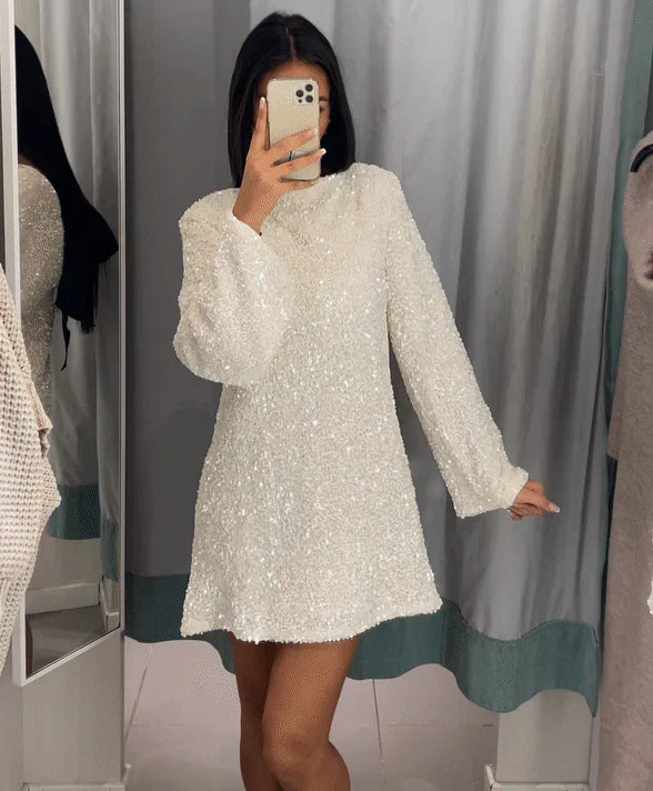 VANNAH - CHIC DRESS WITH BOW
