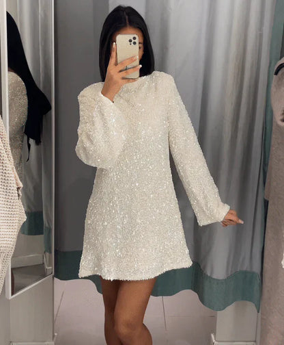 VANNAH - CHIC DRESS WITH BOW