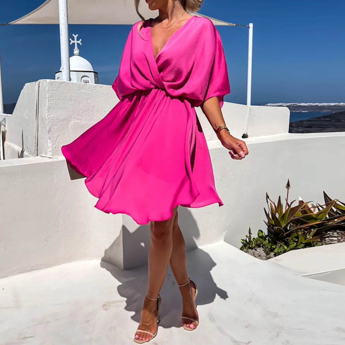 Daisy - Chic Flowy Dress