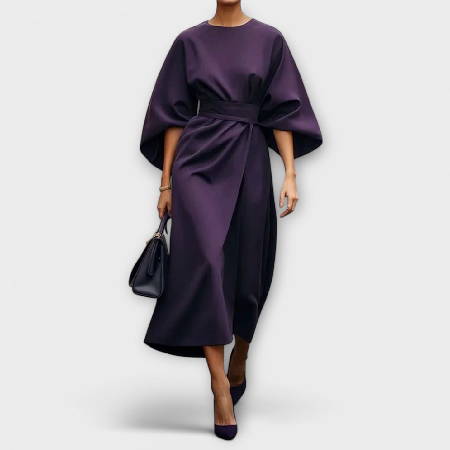 ZION - LUXURY SLEEVED DRESS