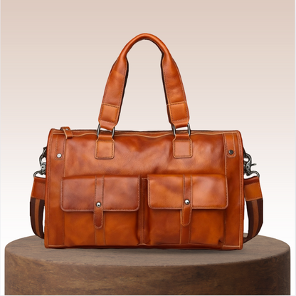 Hawthorne | Oversized Leather Luggage Duffel Bag