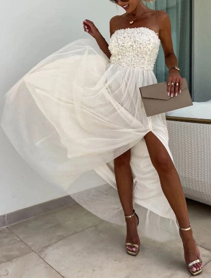 Dorothy - One-Shoulder Flowy Maxi Dress