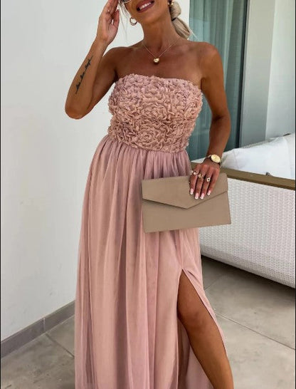 Dorothy - One-Shoulder Flowy Maxi Dress