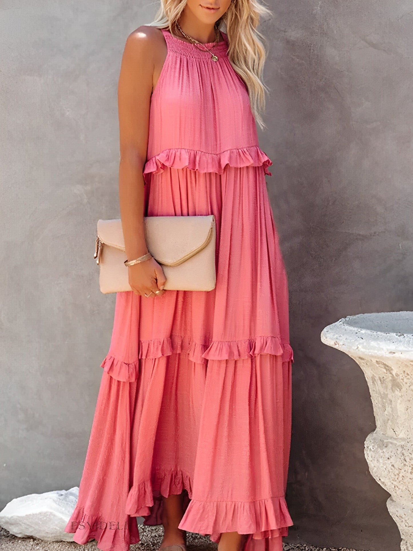 DALEYZA - BOHEMIAN SUMMER DRESS FOR PLUS SIZE