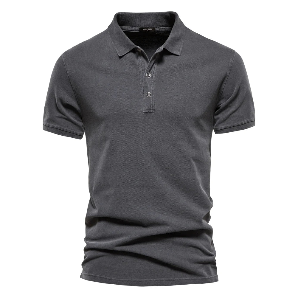 IVERSON - CLASSIC SHORT SLEEVE POLO SHIRT