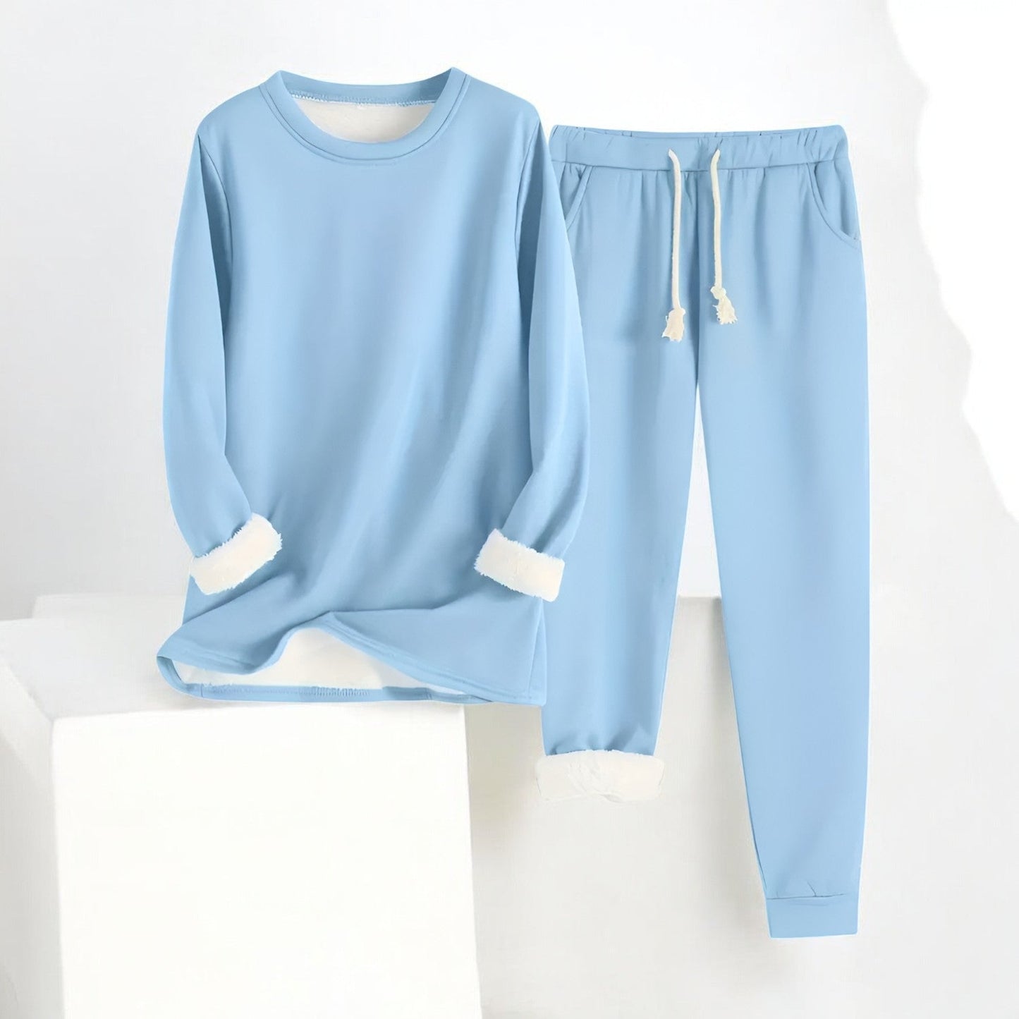 YUNA - WARM AND DREAMY PLUSH LOUNGE CO-ORD