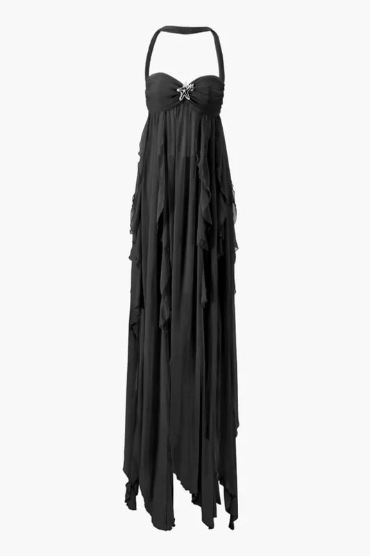 FAIRYJANE - ELEGANT LACE MAXI DRESS