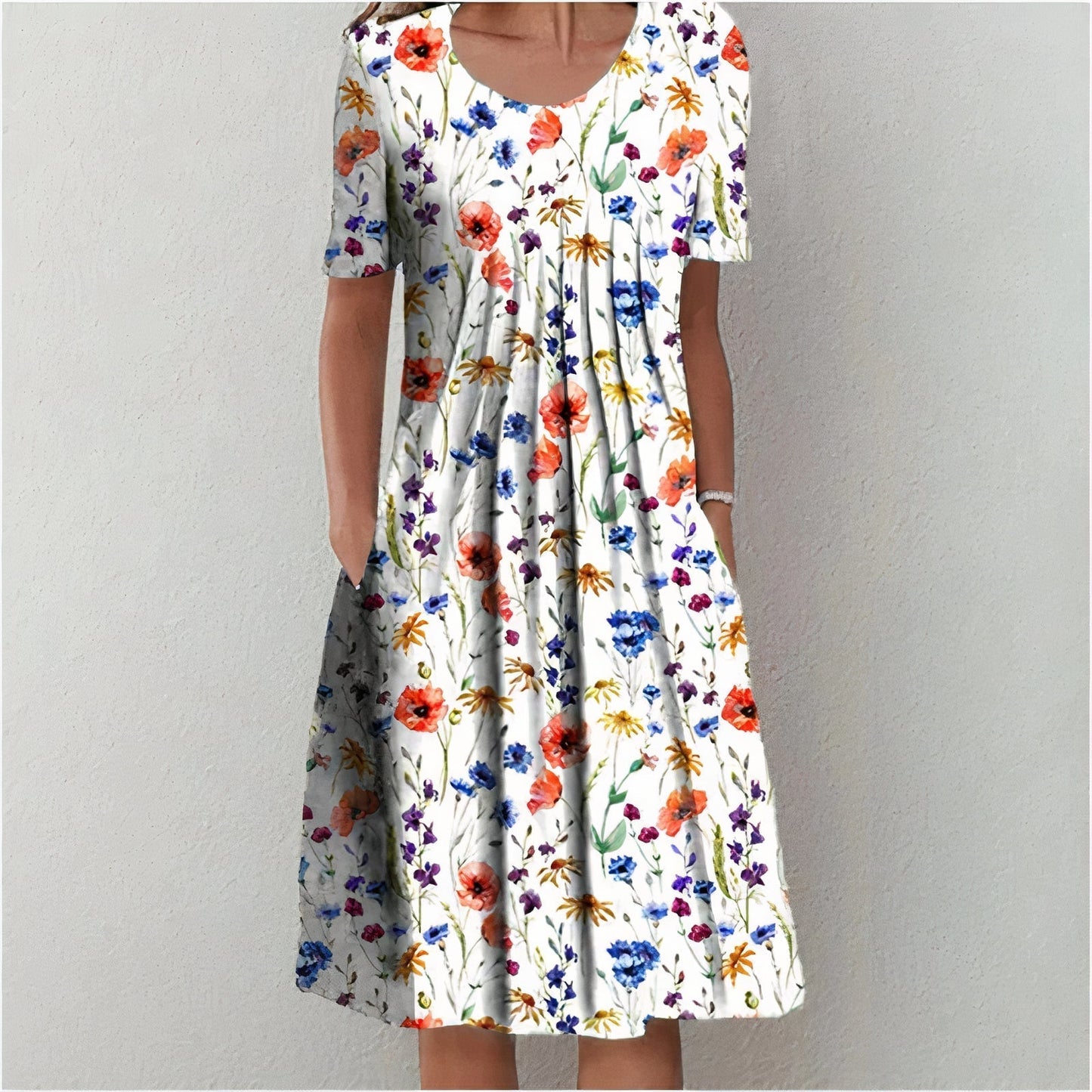 ASTONIA™ - ELEGANT TUMMY COVER DRESS