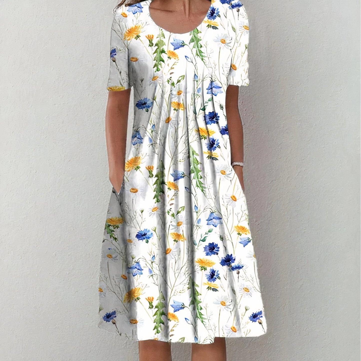 ASTONIA™ - ELEGANT TUMMY COVER DRESS