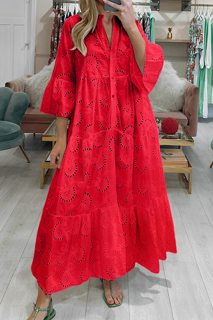 LOLA - LACE MAXI DRESS