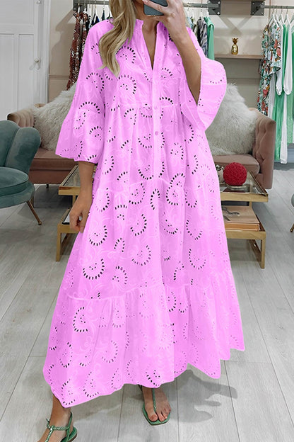 LOLA - LACE MAXI DRESS