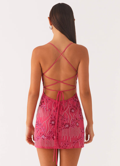 ELISHAVIEN - TIMELESS SPARKLING SEQUIN MINI DRESS