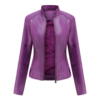 HAILEY - MODERN LEATHER JACKET