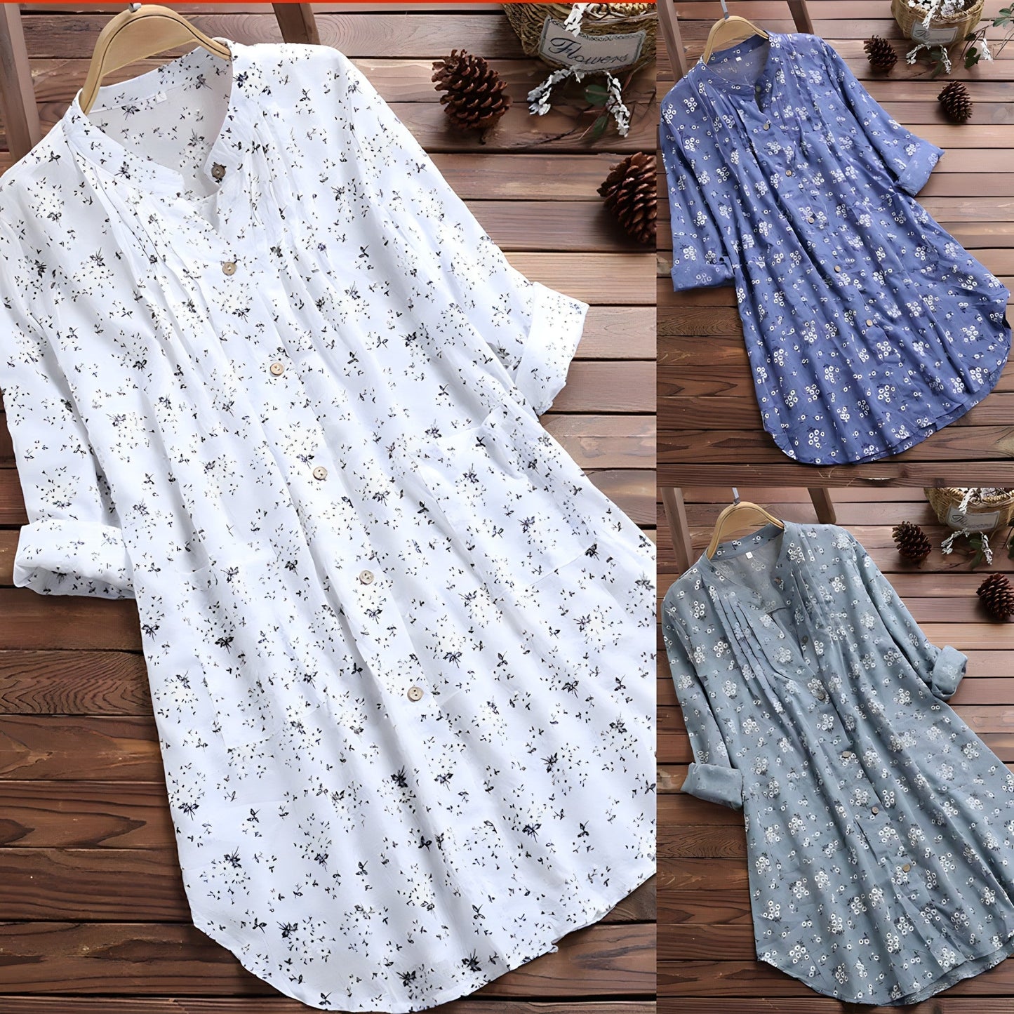 Anne™ - Timeless Floral Shirt