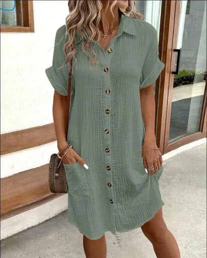 Aria™ - CLASSIC RELAXED FIT POLO DRESS