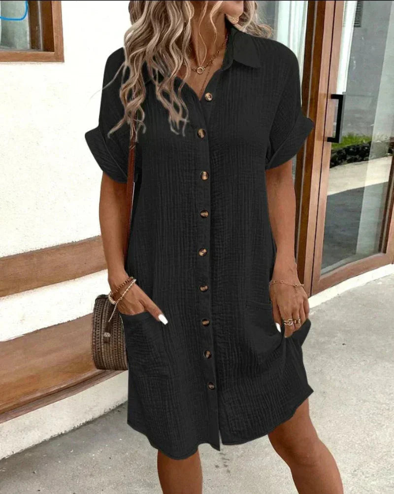 Aria™ - CLASSIC RELAXED FIT POLO DRESS
