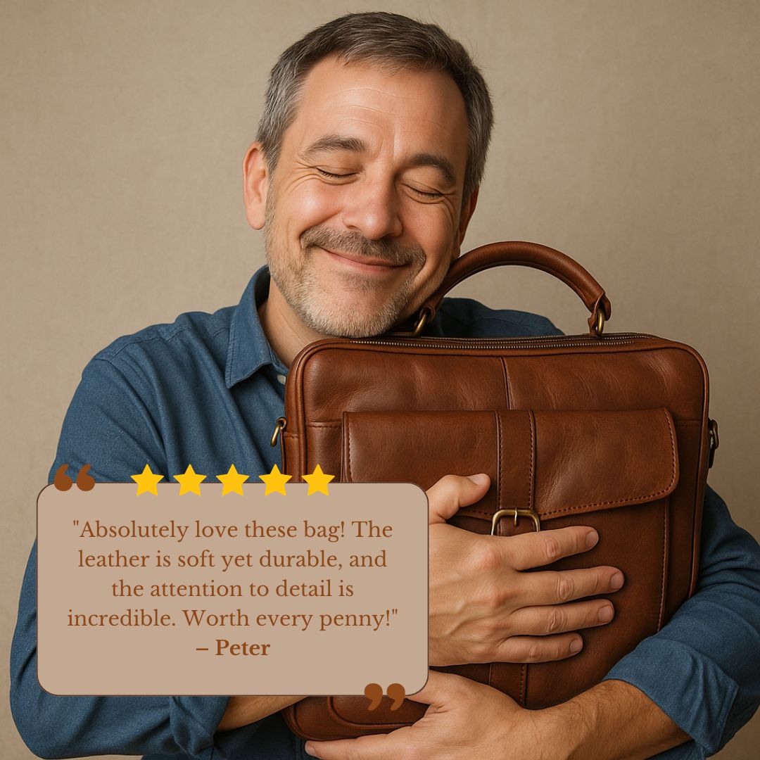 Donald | Elegant Functional Leather | Tote Bag
