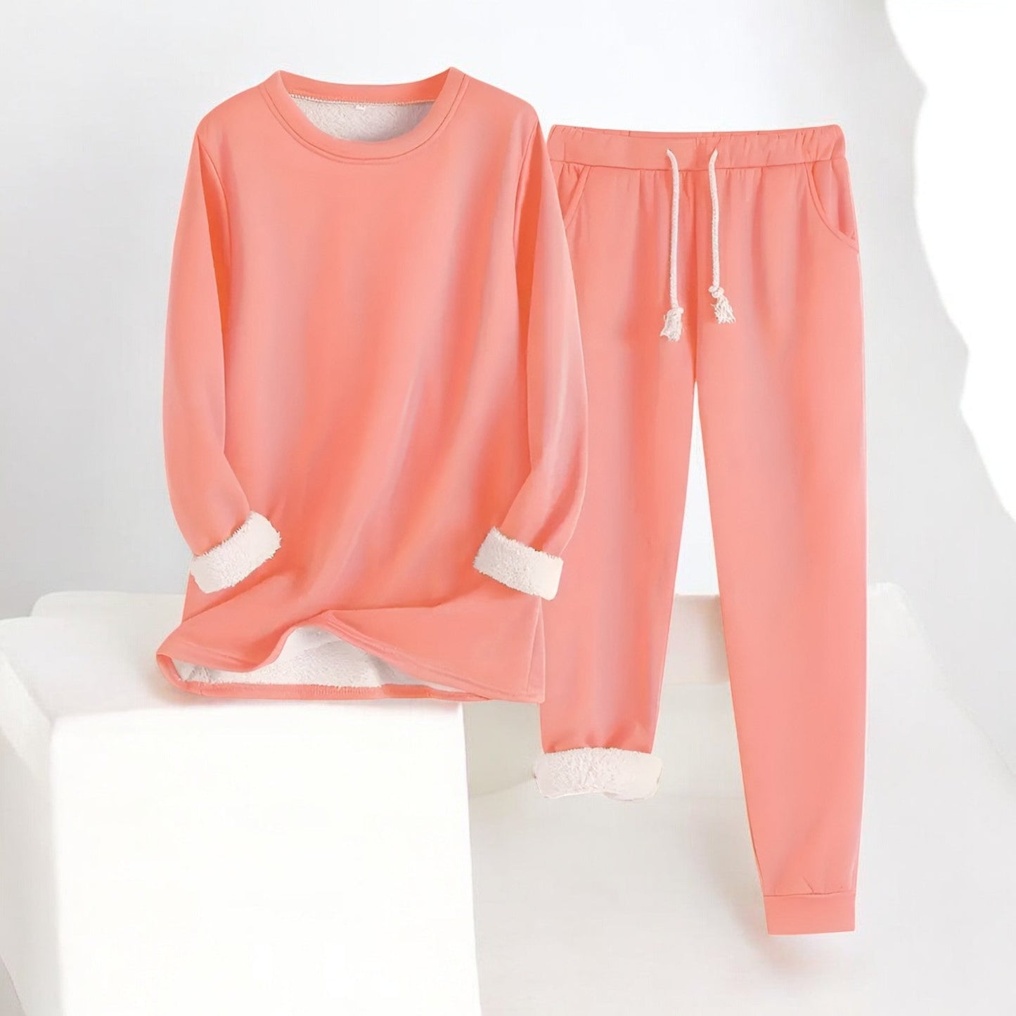 YUNA - WARM AND DREAMY PLUSH LOUNGE CO-ORD