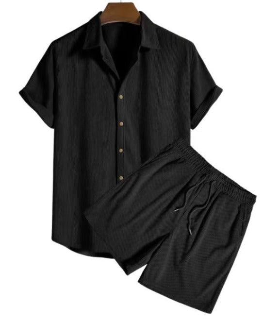 BRIAN - SUMMER POLO AND SHORTS SET