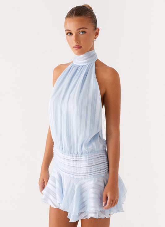 NERIAH - ELEGANT CHIFFON MINI DRESS