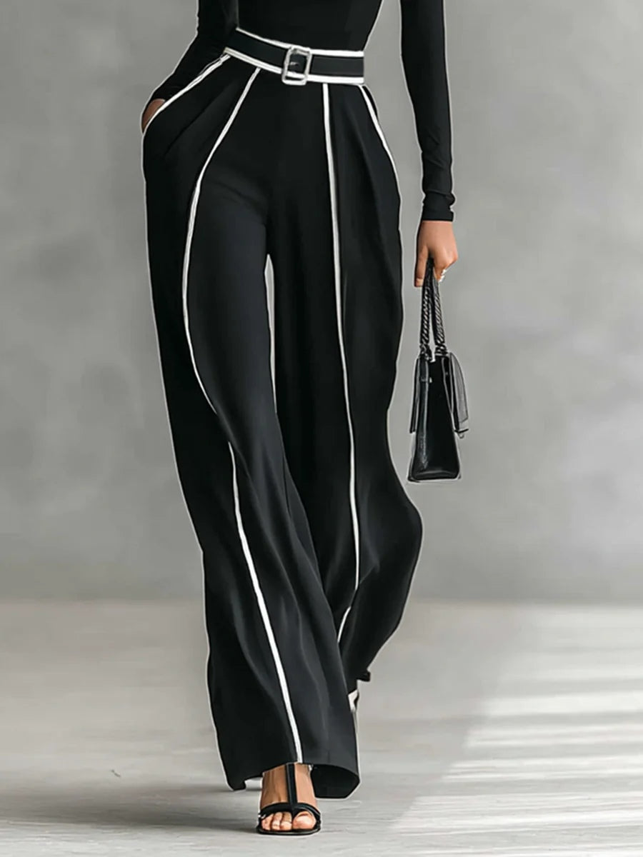 Alina – Two-Piece Set with High Collar