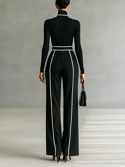 Alina – Two-Piece Set with High Collar