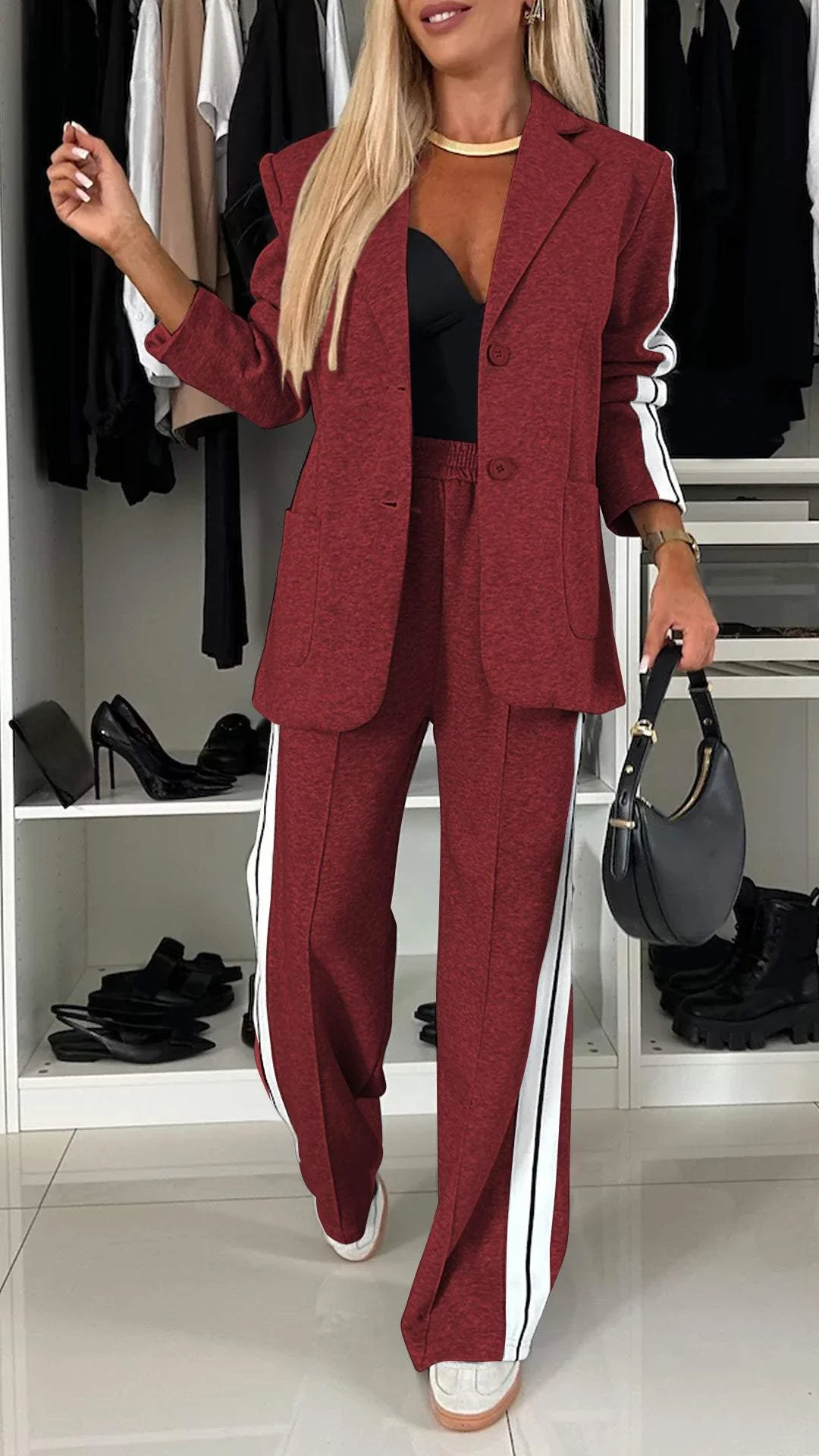 JULIA - TAILORED LONG SLEEVE CASUAL SUIT